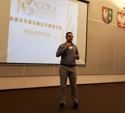 Michal Papis, Primul Amabasador Agora Speakers pentru Polonia, Septembrie 2016